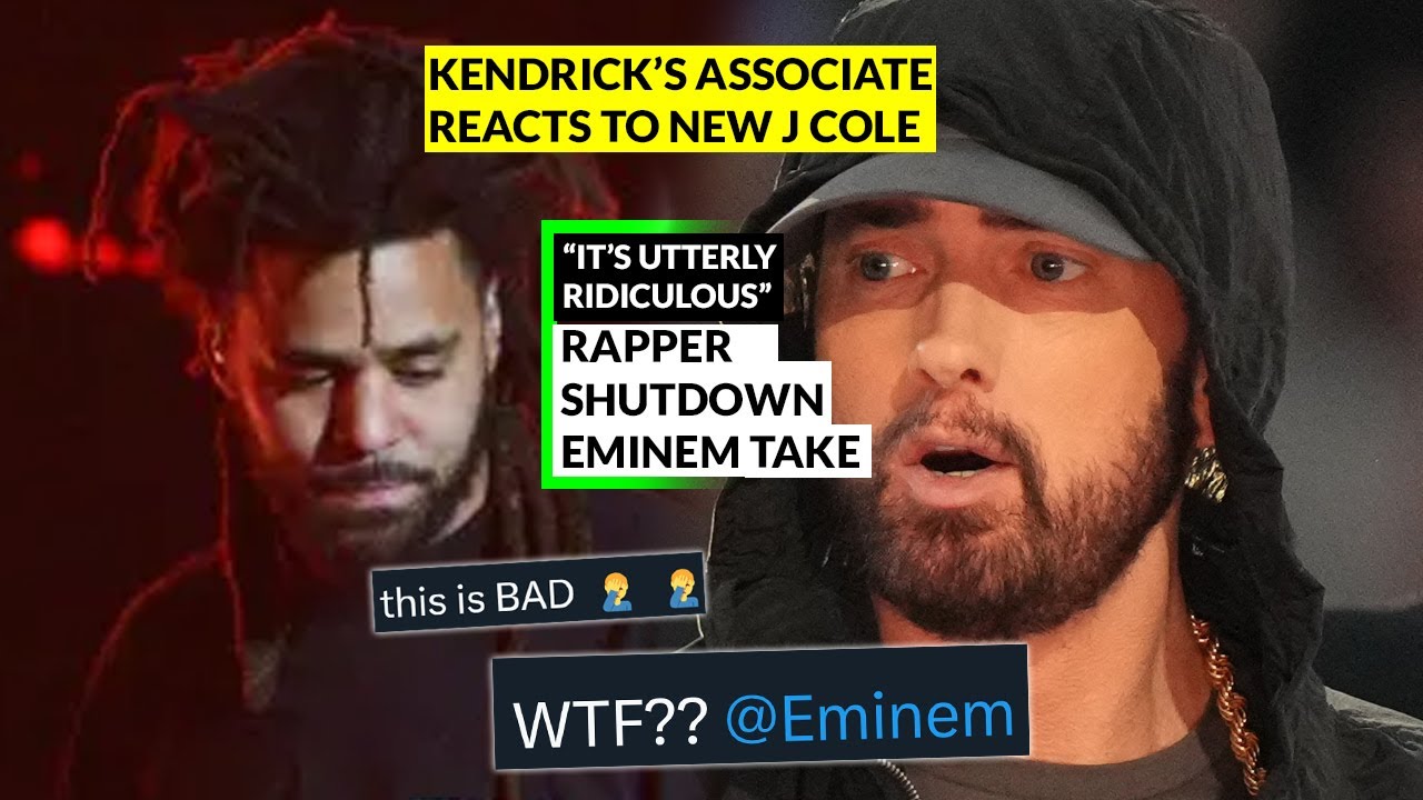 Battle Rapper SHUTDOWN Eminem Narrative “It’s Utterly Ridiculous”, Kendrick Associate Reacts J Cole