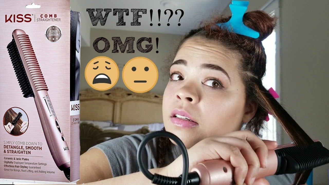 Kiss Straightening Comb Review| Does it work?