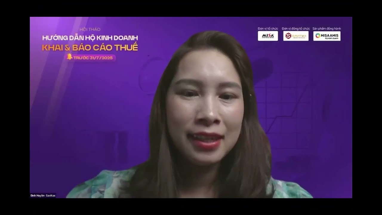 Hội thảo Hướng dẫn Hộ kinh doanh Khai & Báo cáo thuế