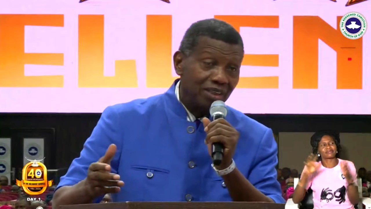 Pastor E.A Adeboye Sermon @RCCG March 2026 SPECIAL HOLY GHOST SERVICE - DAY 1