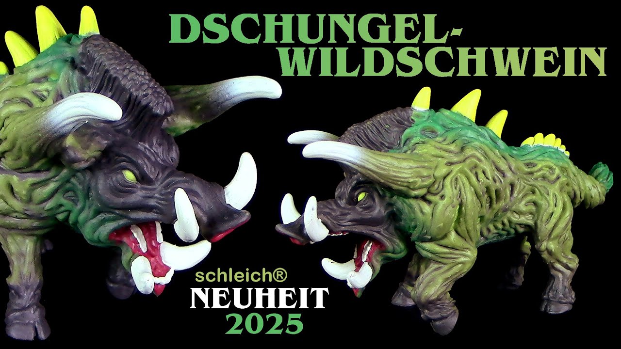 Schleich ® Eldrador ® Creatures - Dschungelwildschwein / Jungle Boar / Wildschwein - (m)eine Meinung