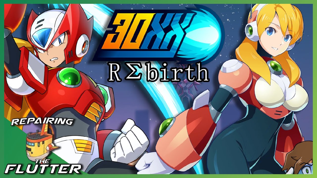 30XX Mega Man X RΣbirth Mod | Repairing the Flutter (Fundraiser Event)