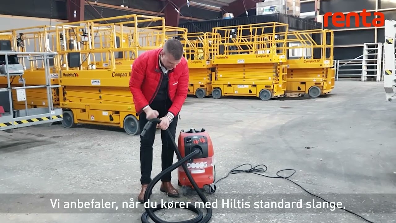 Hilti VC40H Støvsuger - tips og tricks fra Renta