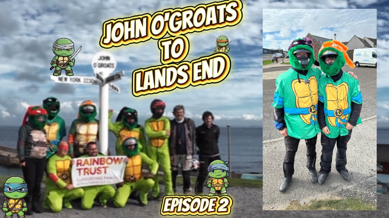 Джон-О’Гротс — Лэндс-Энд | Благотворительный мотопробег 