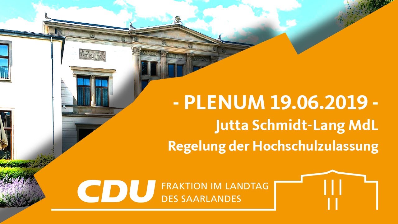 Jutta Schmitt-Lang: Regelung der Hochschulzulassung