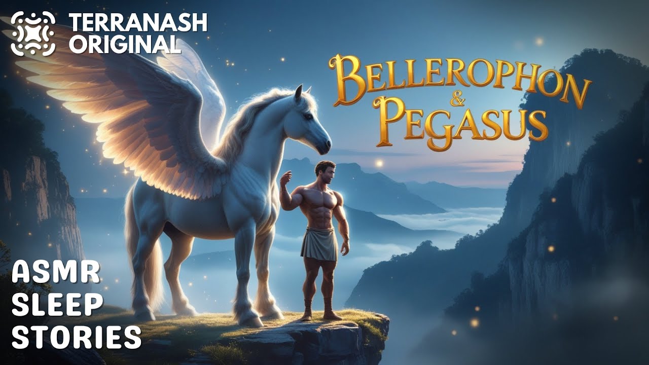 Bellerophon and Pegasus | A Calming Greek Mythology ASMR Bedtime Story