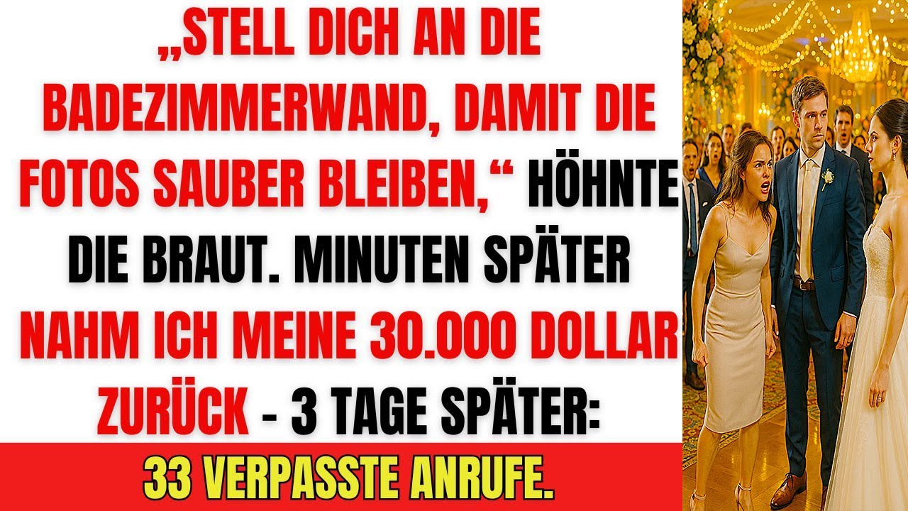 Sie demütigte mich vor allen Gästen – meine Antwort schockierte die ganze Hochzeit