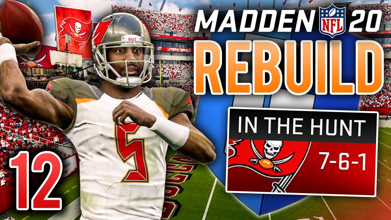 Madden 20 Franchise Rebuild Ep.12 - Can Bucs Stay in Playoff Chase?
