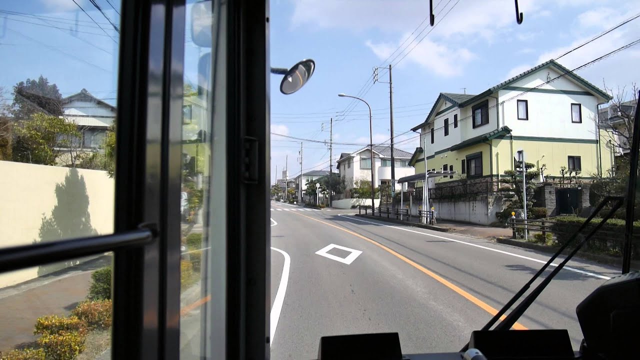 【前面展望】藤が丘駅～長久手～瀬戸駅前【名鉄バス】