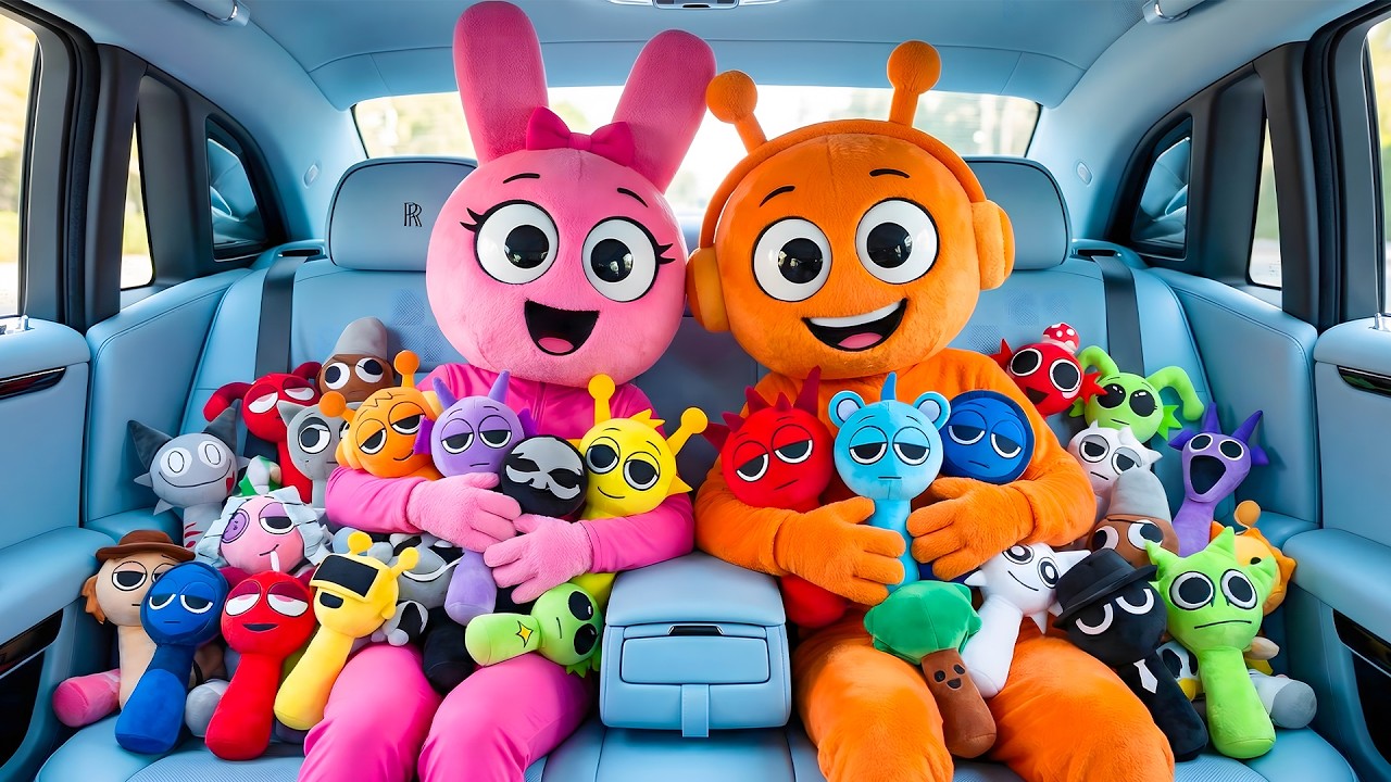 What’s in the Car?! Pinki & Oren Shocking Sprunki Discovery!