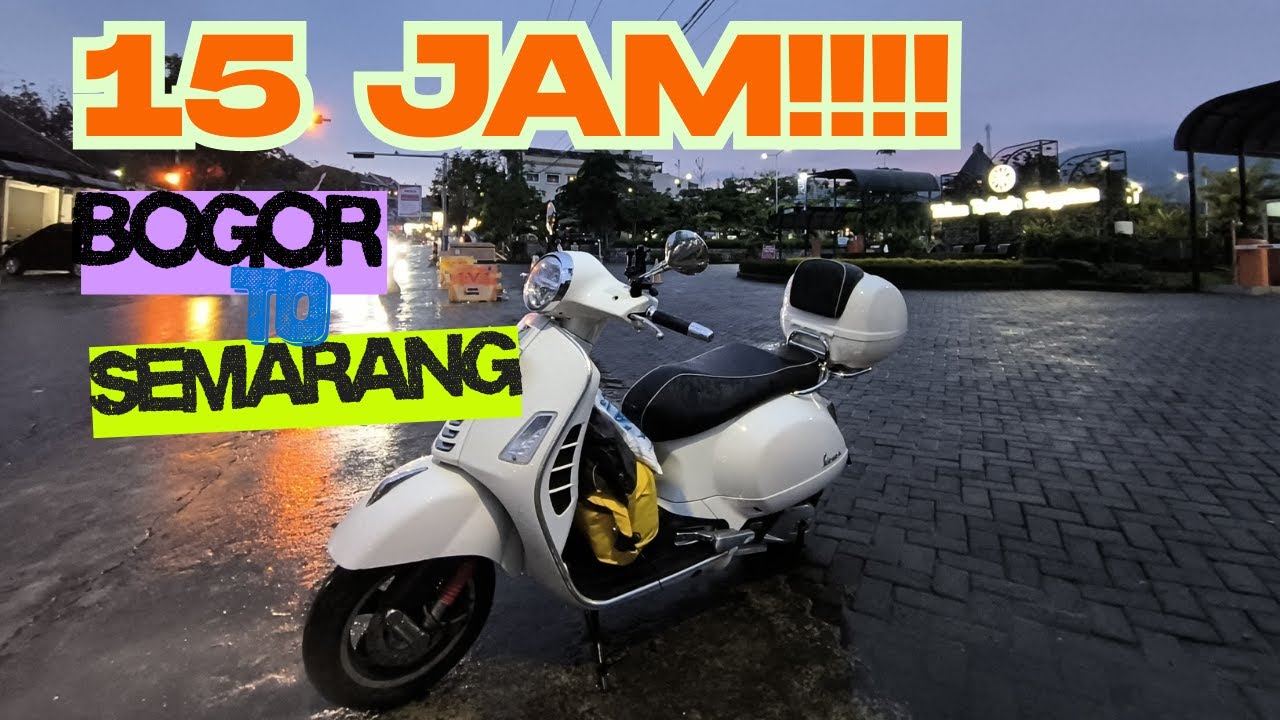 15 Jam Touring via Pantura! Bogor ke Semarang | Touring Bogor–Surabaya EP.1