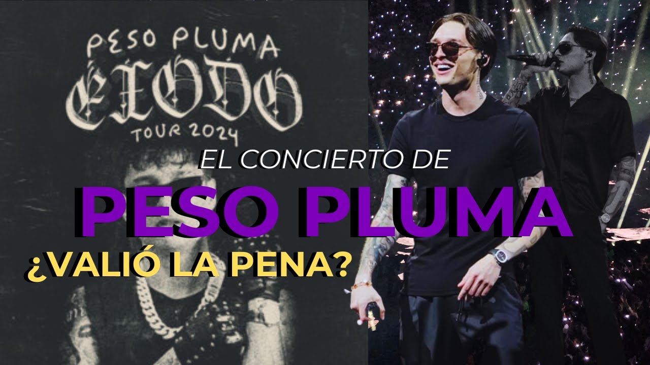 PESO PLUMA ÉXODO TOUR: Así se vivió su CONCIERTO en el Palacio de los DEPORTES