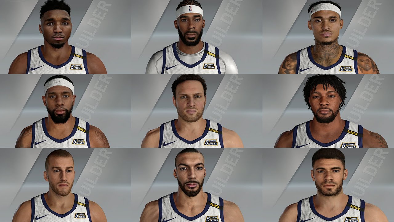 Utah Jazz Cyberfaces Mods | Mods Showcase | NBA 2K21