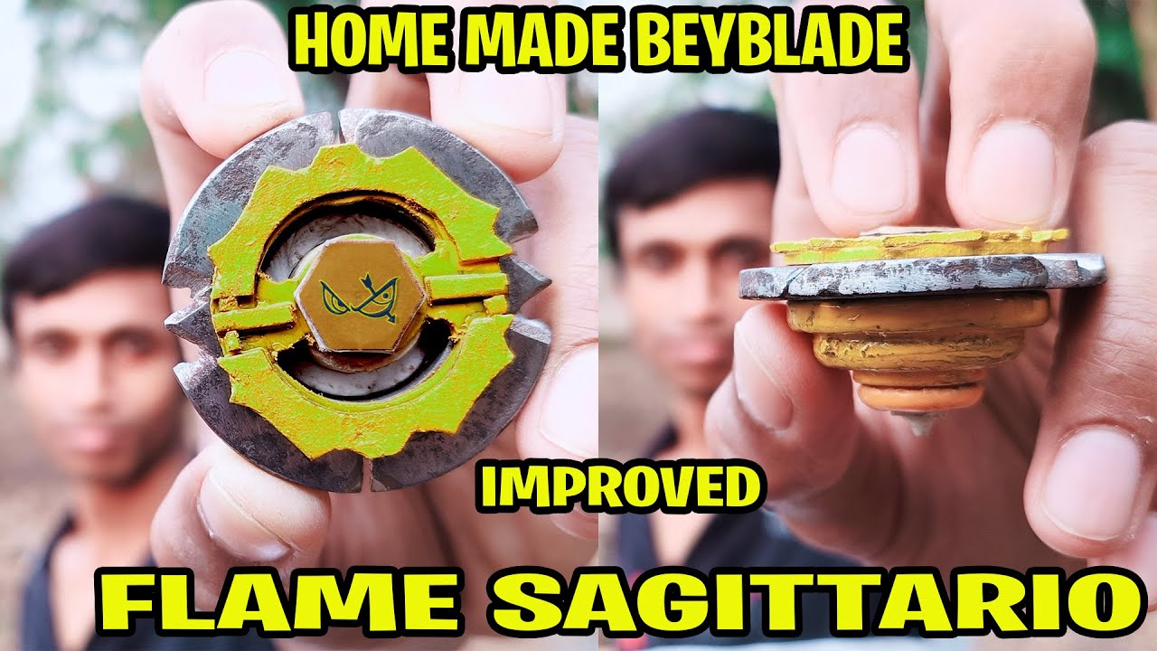 Sagittario Beyblade Making | how to make Beyblade | Homemade Beyblade|