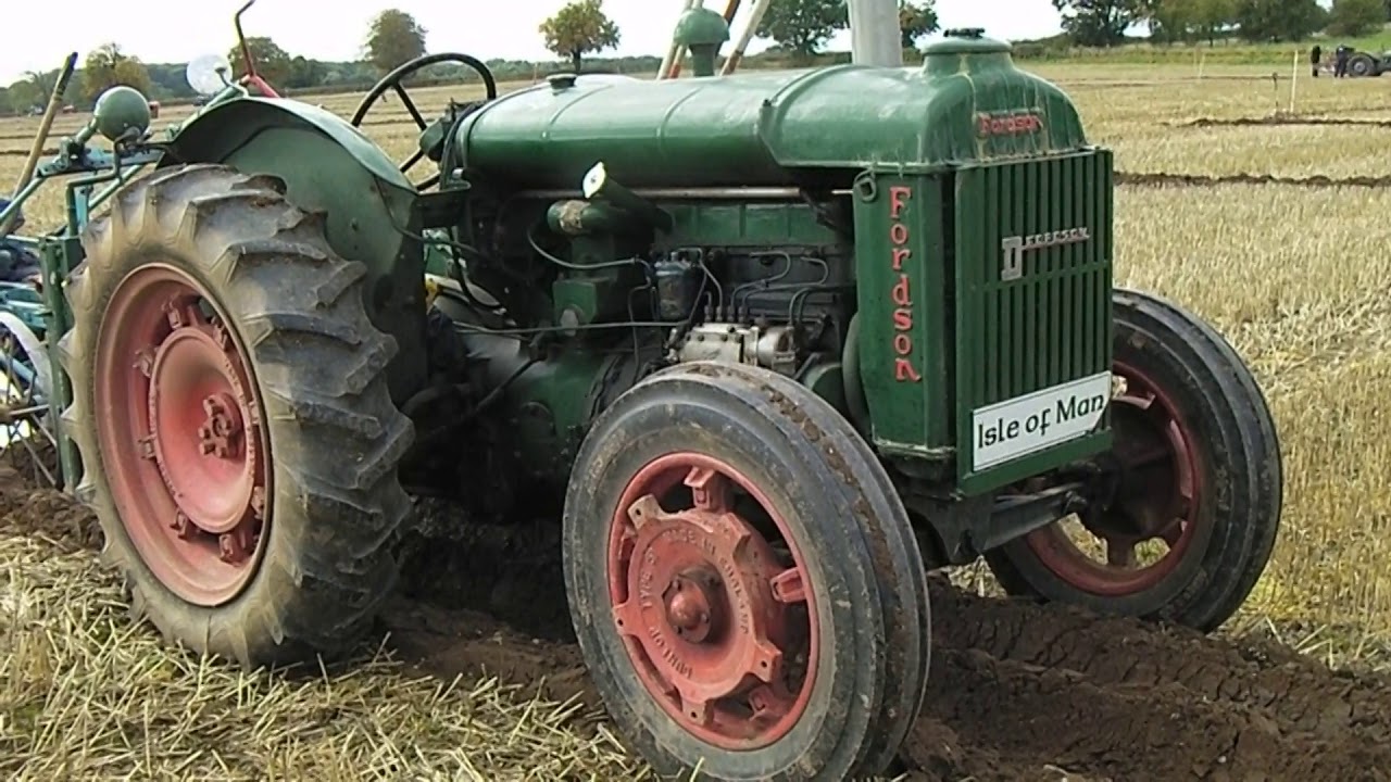 Fordson Model N Tractor With Ransomes Plough