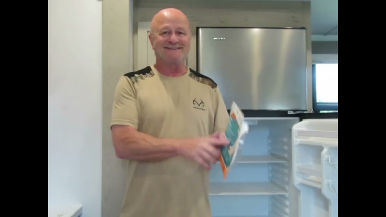 RV Fridge Shelf Hack