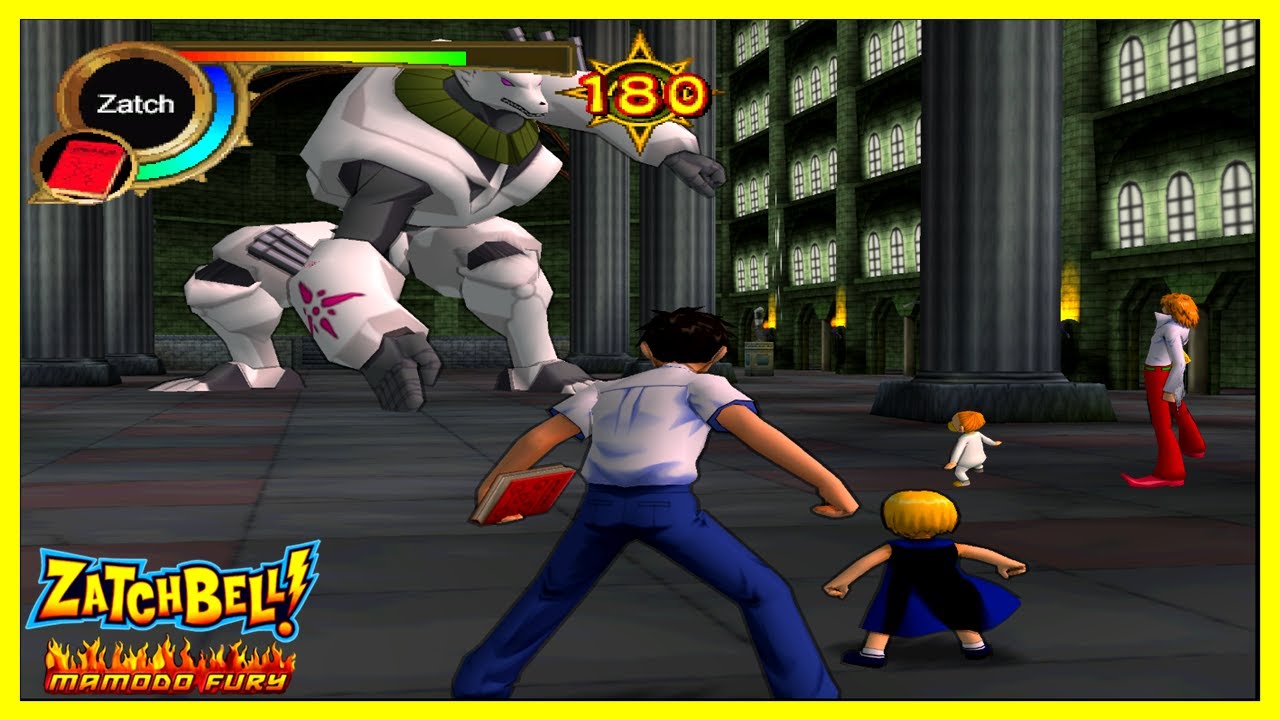 Zatch vs Baltro (Zatch Bell Mamodo Fury)