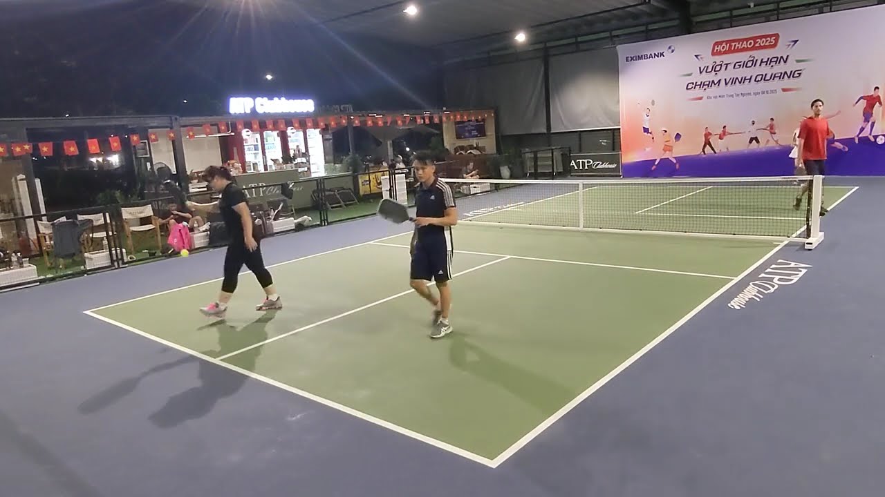 3.5 AMERICAN JOINS VIETNAMESE MIXED 4.0 Pickleball in Vietnam ATP Clubhouse in Da Nang, Vietnam