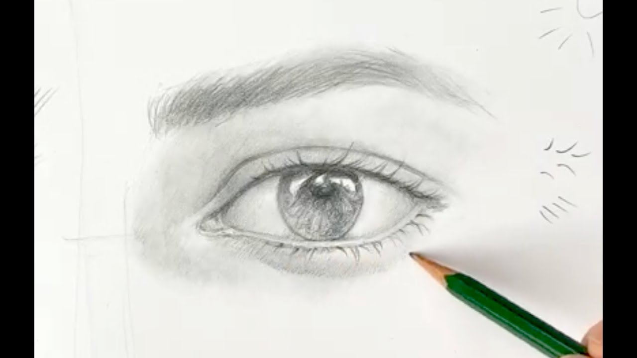 Draw Realistic Eyes Easily! Beginner-Friendly Tutorial