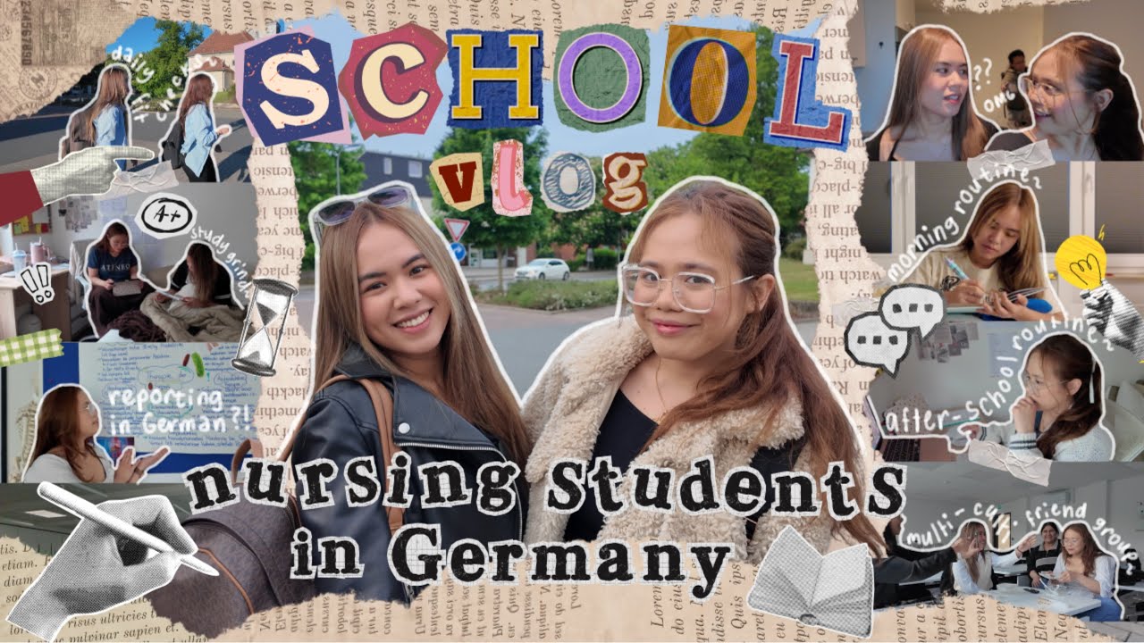 school vlog: a week in a life of Filipino nursing students in Germany