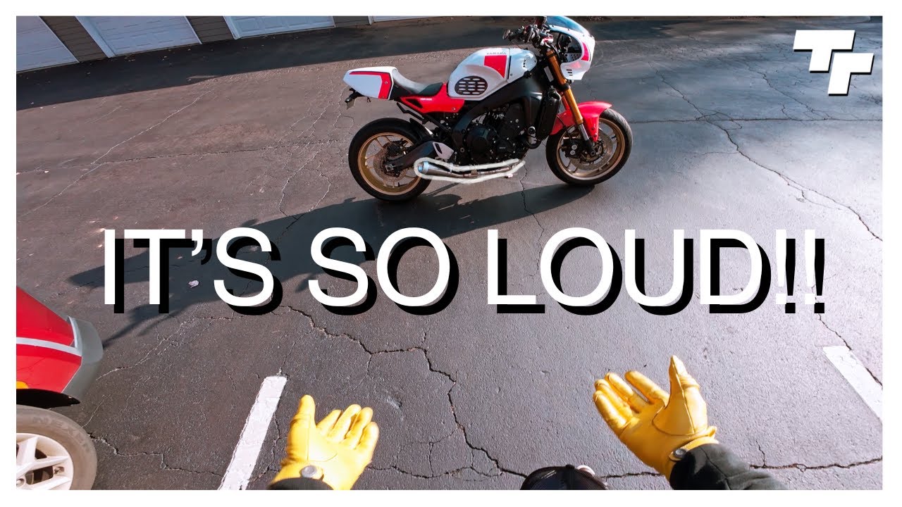 XSR900 Kelpi Exhaust Install | It's LOUD!!