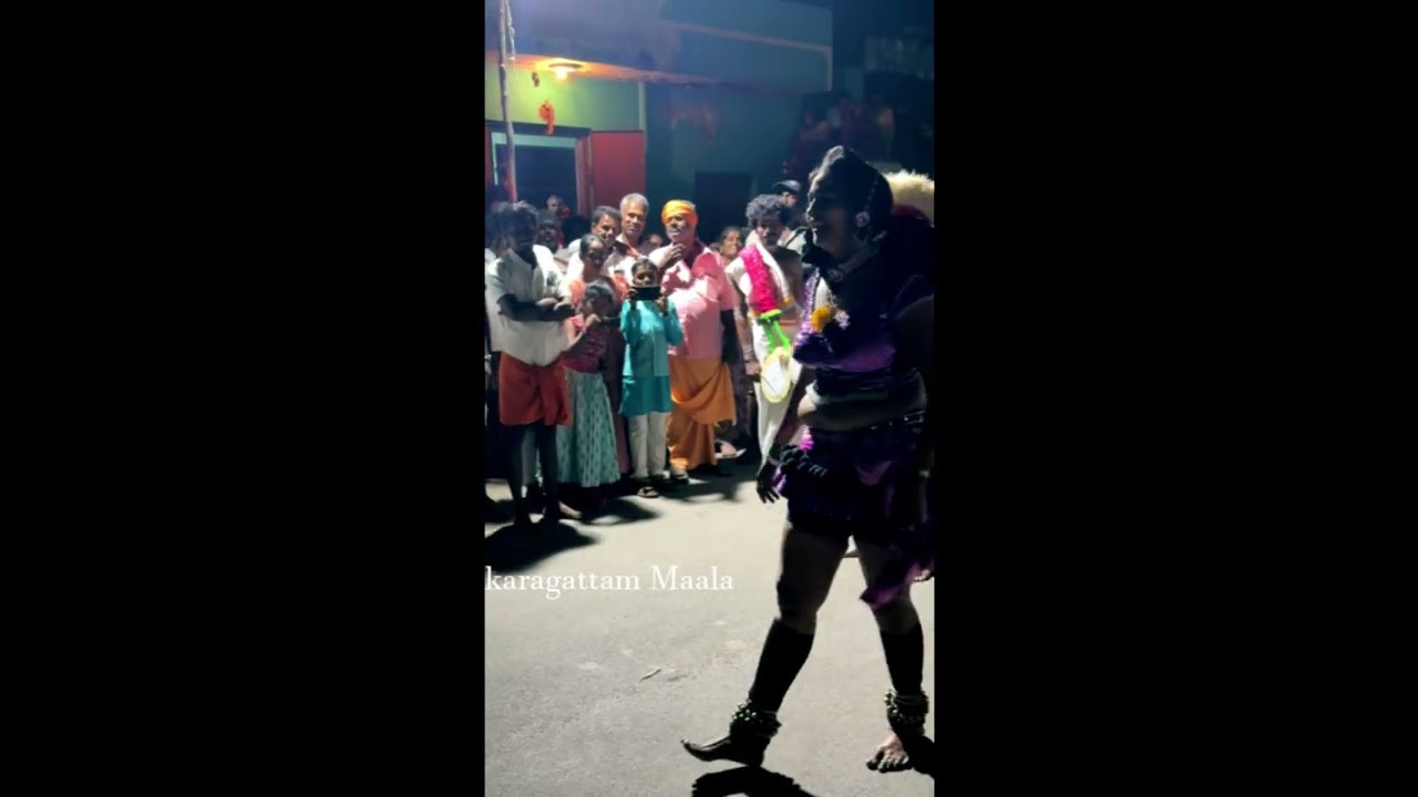 என்ன ஆட்டம் டா சாமி இது Hot aunty karagattam || south indian  Real Tamil Culture 💃
