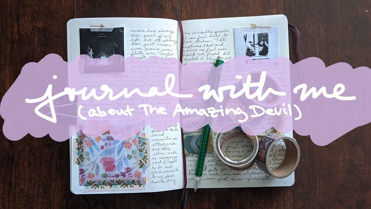 journal with me | I've gone absolutely feral for The Amazing Devil