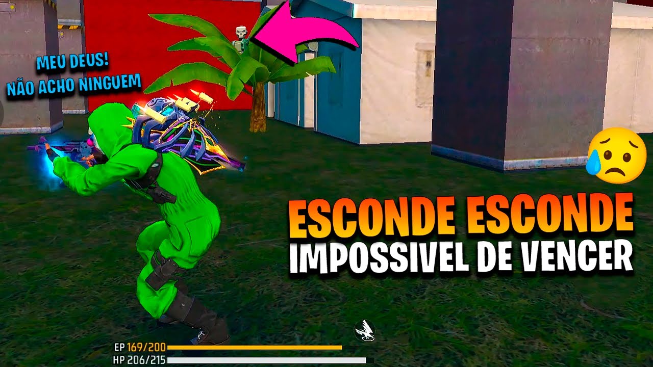 ESCONDE ESCONDE MAIS IMPOSSIVEL DO UNIVERSO DAS GALAXIAS FREE FIRE #freefire #ff