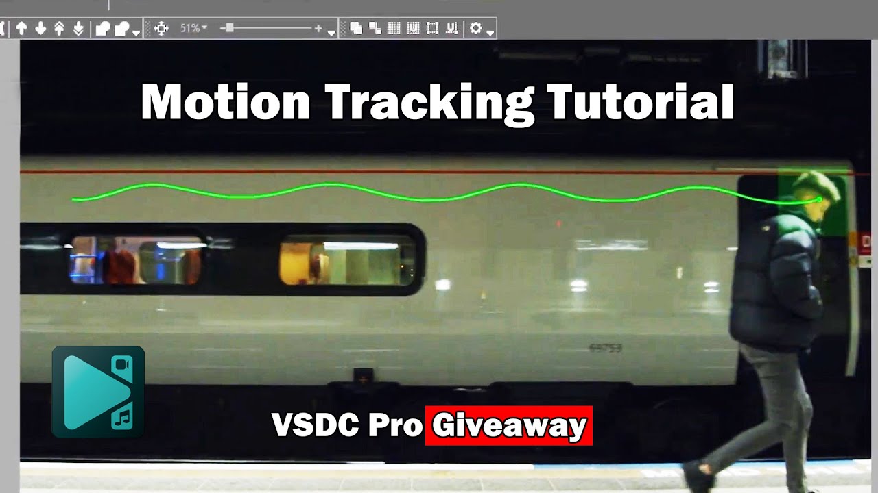 Motion Tracking with VSDC Video Editor Pro 👍