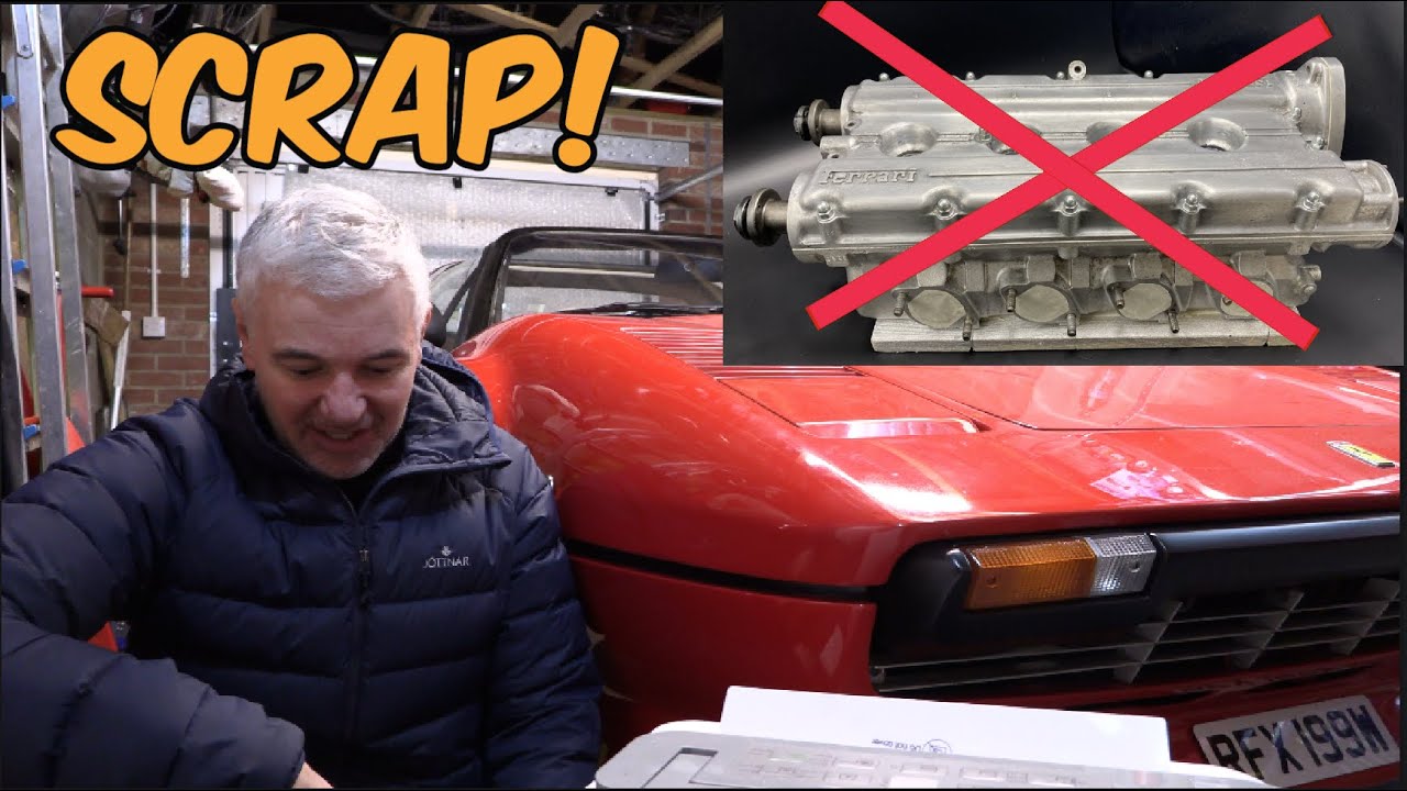 Ferrari 308 cylinder head is scrap!! Please help me get the InfluEnzo back on the road