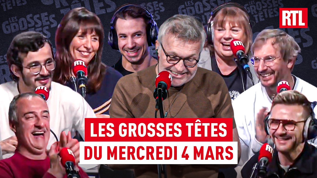 Les Grosses Têtes du mercredi 4 mars 2026 I Intégrale