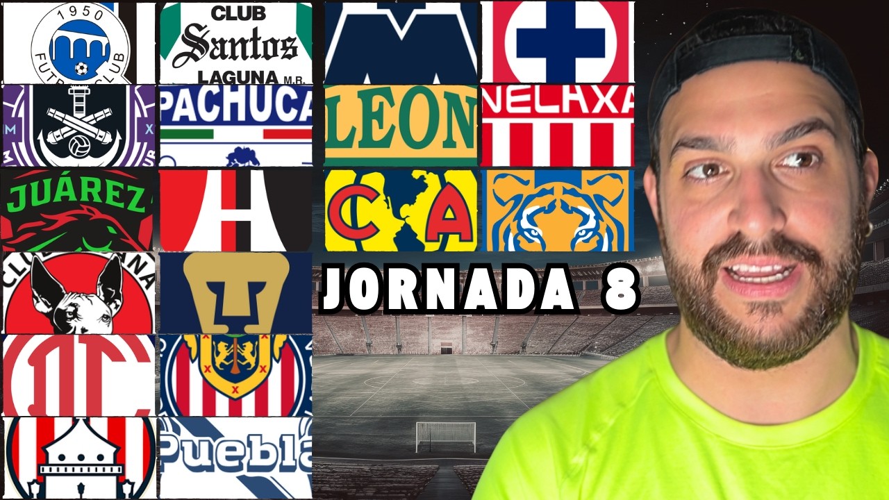 🔥¡PRONÓSTICOS JORNADA 8 LIGA MX! CLAUSURA 2026⚽