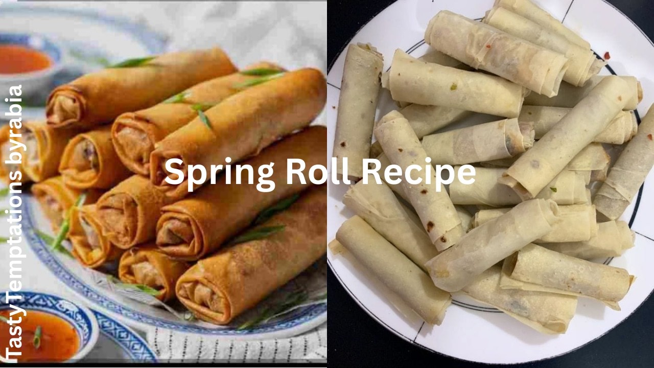Chicken Vegetable Spring Roll Recipe |Make and Freeze |Ramadanspecial |TastyTemptations byrabia