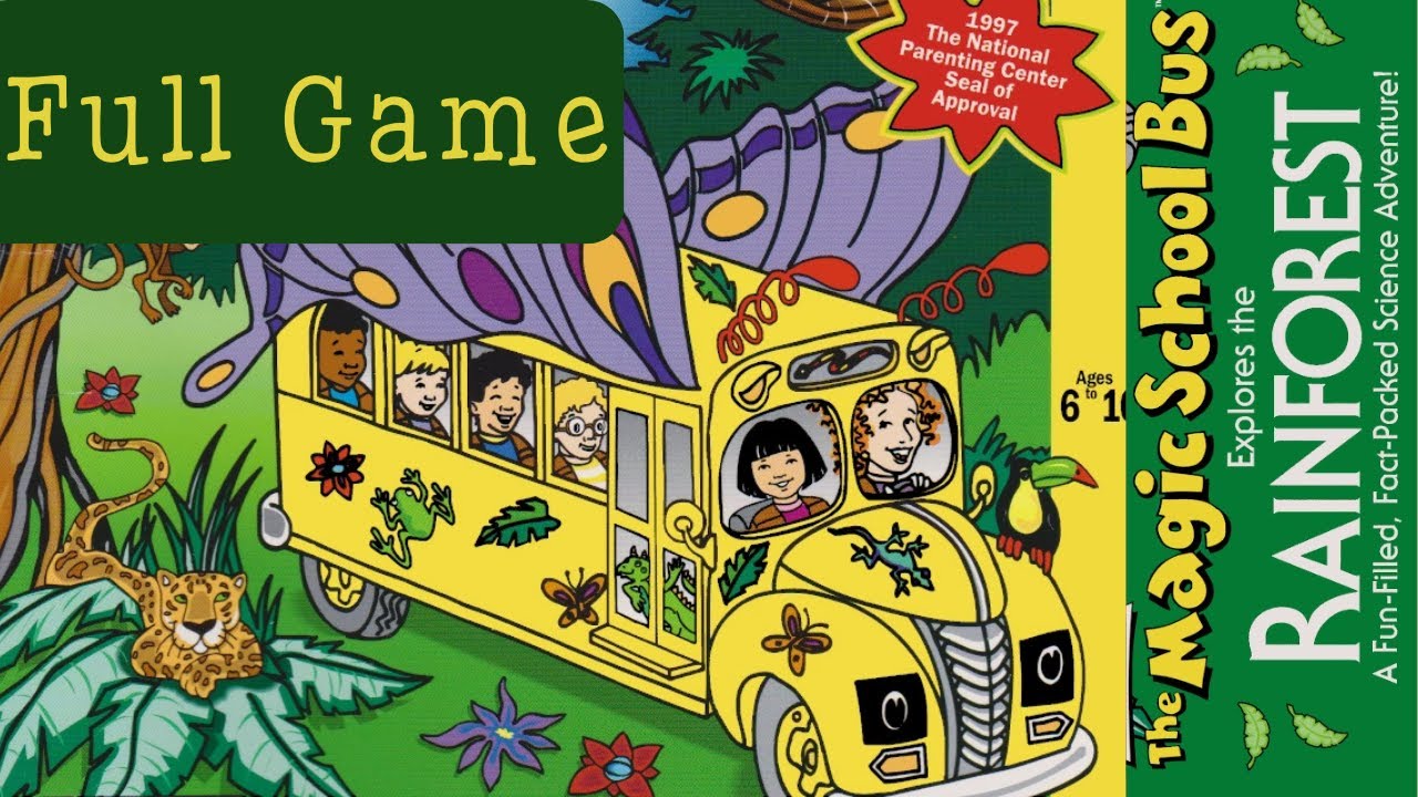 The Magic School Bus Explores The Rainforest - Full Gameplay/Walkthrough (Longplay)