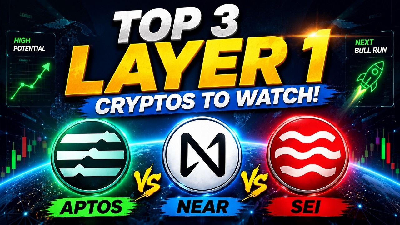 Top 3 Layer 1 Cryptocurrencies to Buy Before 2026 Bull Run (APT, NEAR & SEI)
