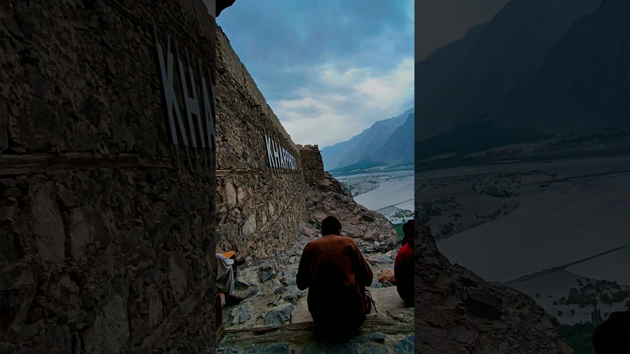 Most Beautiful View of Skardu | Kharphocho Fort #skardu #baltistan #nature #travel