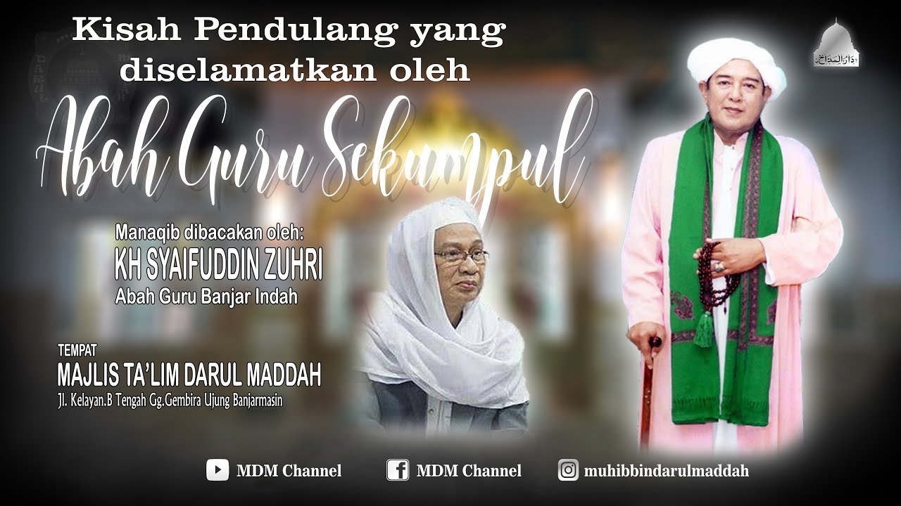 Karomah Abah Guru Sekumpul, pendulang yang hampir tewas ini selamat.