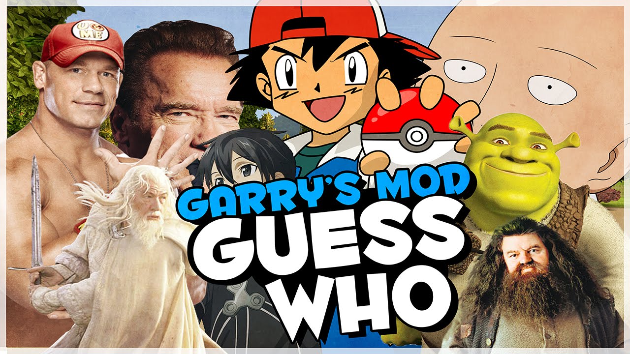 GARRY'S MOD GUESS WHO/ZGADNIJ KTO TO - FLOTHAR  MATTYNIU I HADESIAK - ZABAWA W CHOWANEGO?