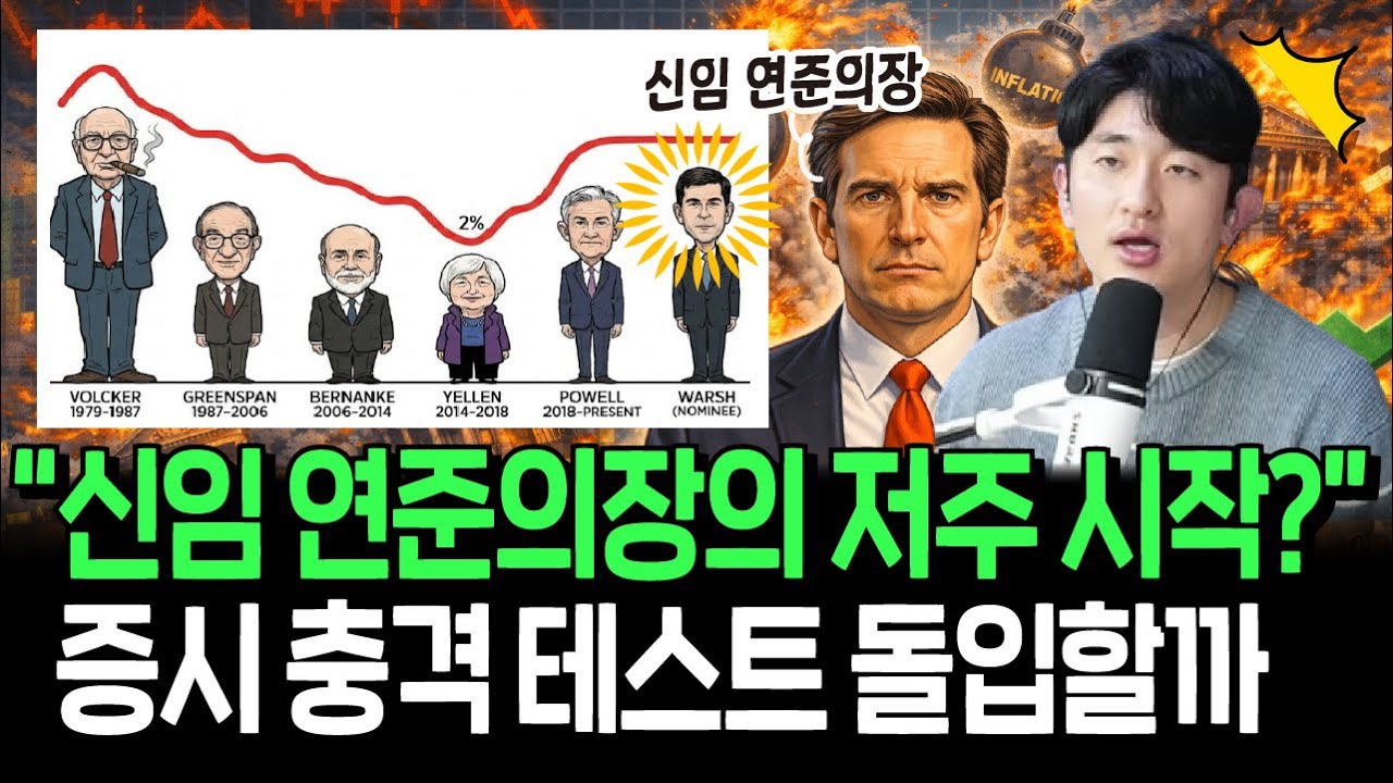 연준의장 바뀔 때마다 큰 충격? 증시 징크스 이번에도 반복될까