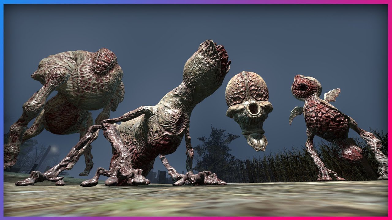 The Grossest NPCs Ever.. ( Scorn NPCs ) | Garry's Mod