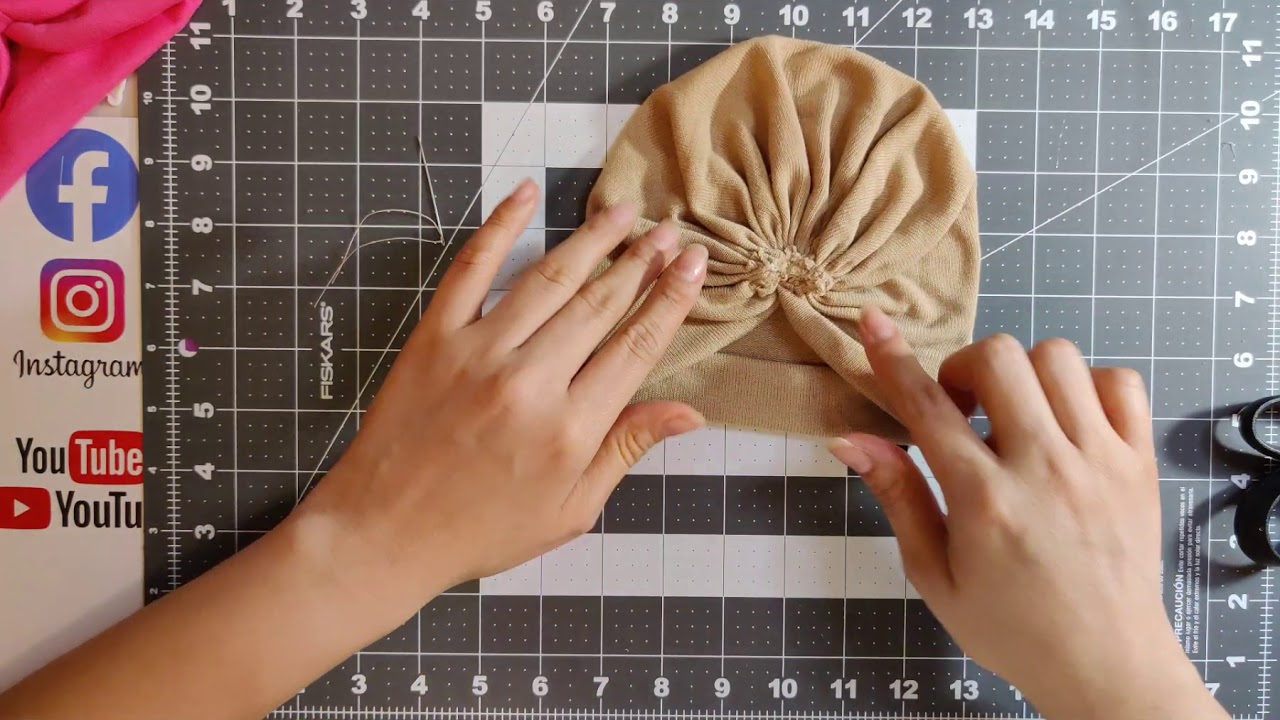 Como hacer un turbante básico de moño ByGlenditha