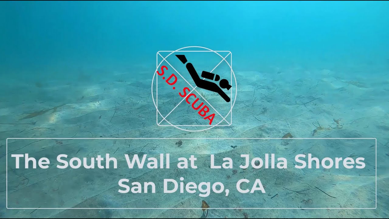 The South Wall at La Jolla Shores, San Diego, California