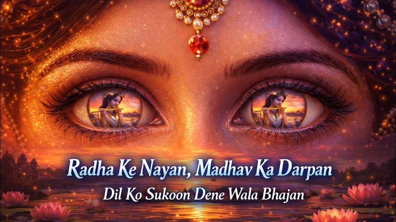 Radha Krishna Bhajan| Top Krishna Bhajan | Radha Ke Nayan Madhav Ka Darpan| Radhe Radhe | 