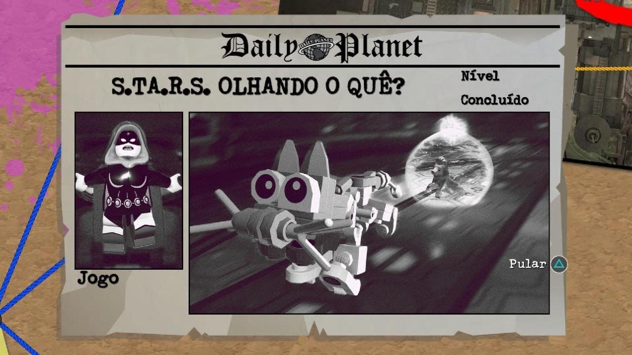 LEGO DC Super-Villains S.T.A.R.S Olhando O Quê?
