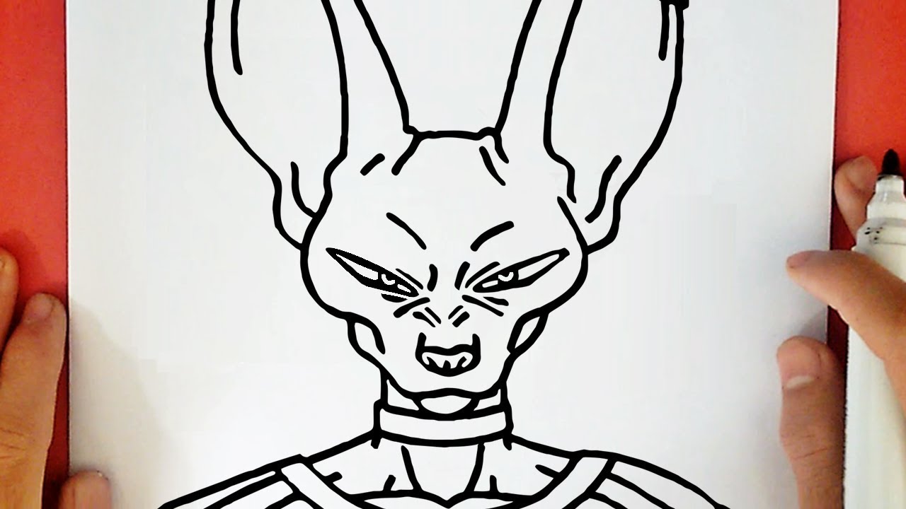 COMO DIBUJAR A BILLS DE DRAGON BALL SUPER