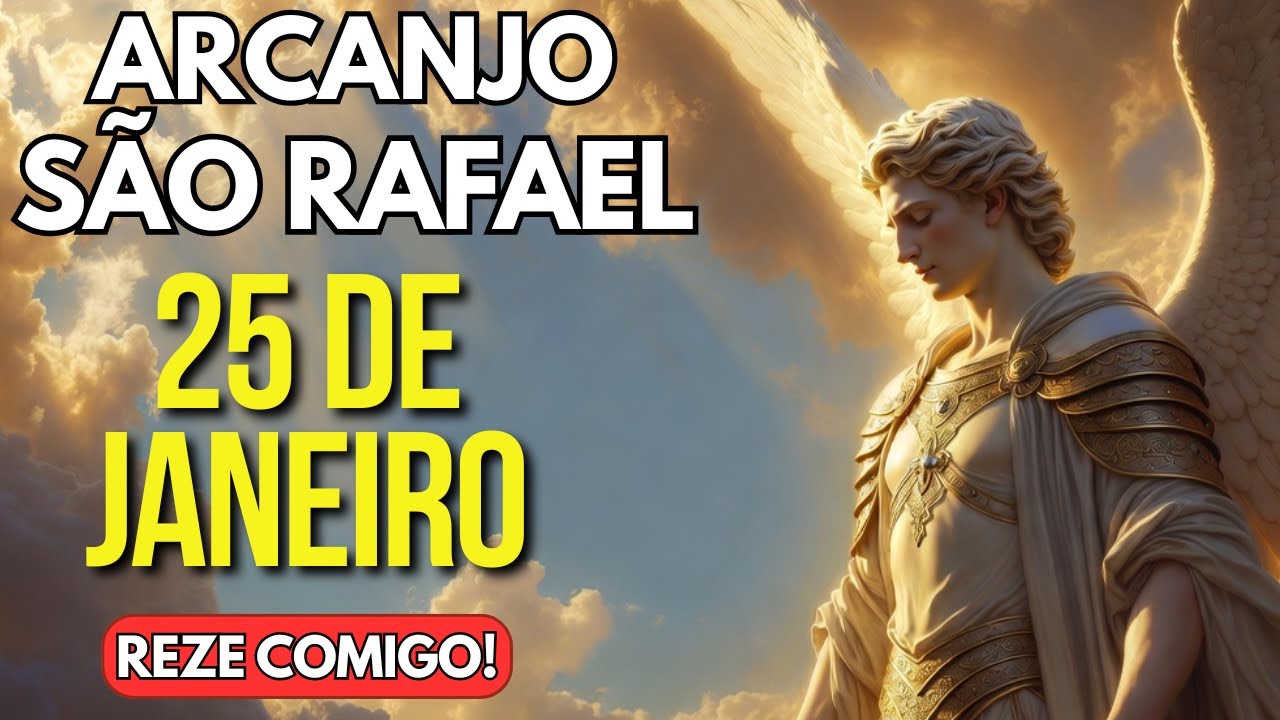 Oração de Hoje a São Rafael Arcanjo Para Uma Cura Urgente! – Reze Comigo!