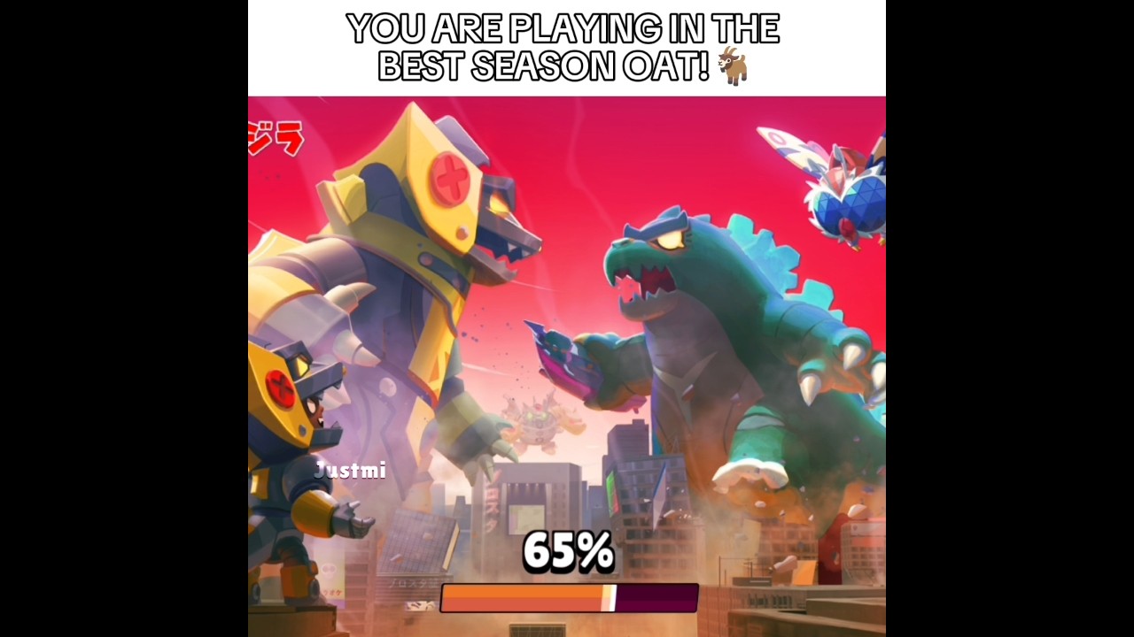 The Best Season in Brawl Stars? 🐐✨ #brawlstars #godzilla #buzzilla #mutation #edit #fyp #viralvideo