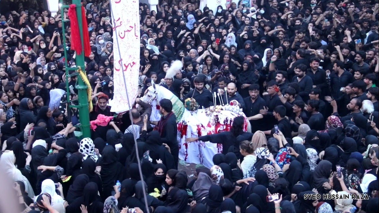 Baramdagi Zuljanah | 7 Muharram Jaloos |  Jhang City | Part 1 |2022 | 1444 | Hussain Raza