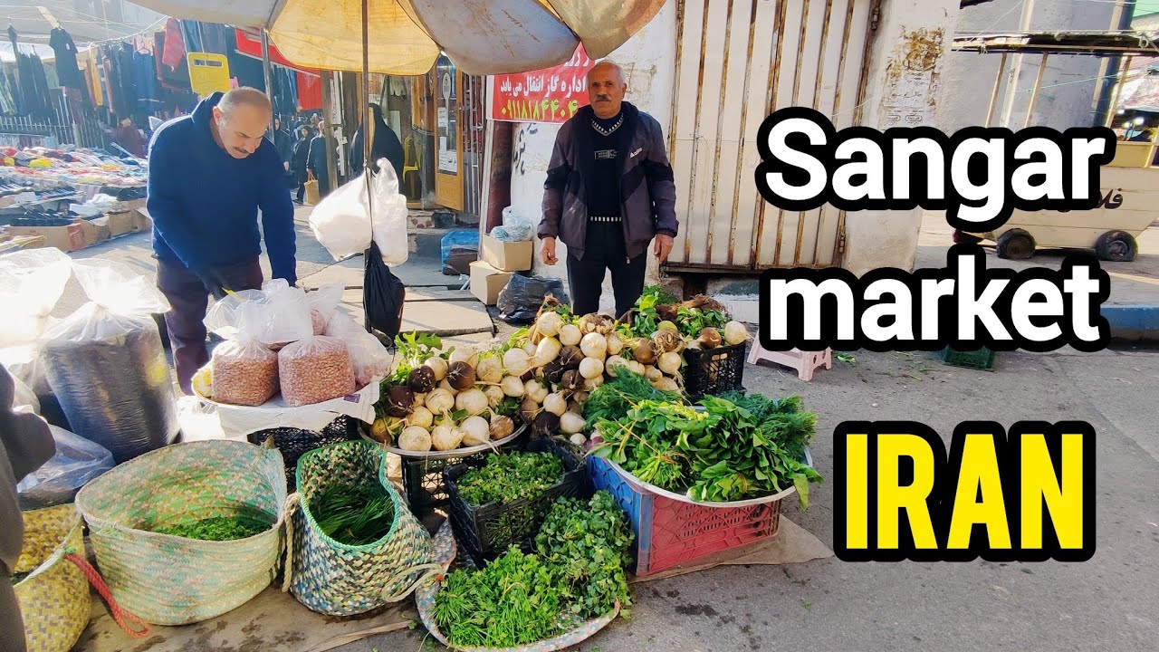 Sangar Monday market in Iran 2025.دوشنبه بازار شهر سنگر