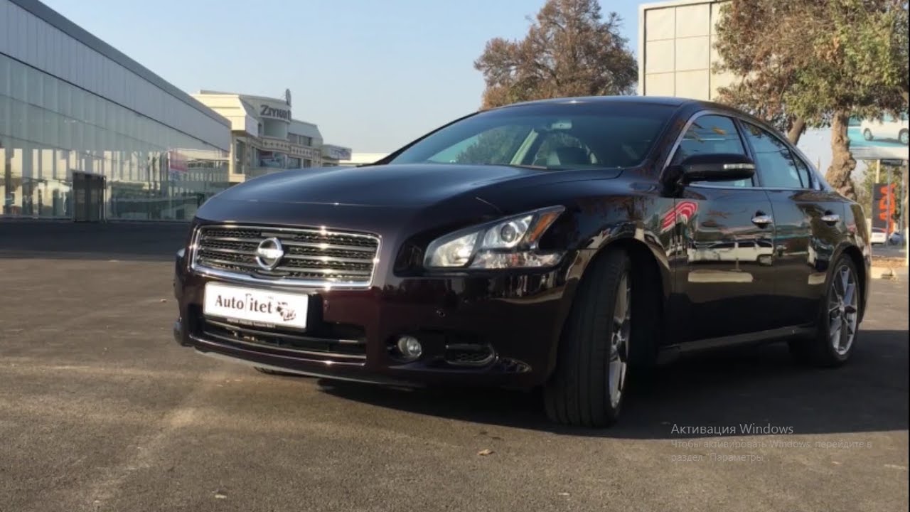 Nissan Maxima который разрабатывали вместе с Nissan GTR в Nurburgring!
